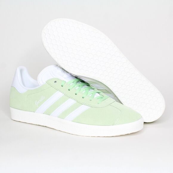 Adidas Gazelle Casual Sneakers Shoes Matcha Green White IE0442 Women's Size 8.5 - Picture 7 of 8